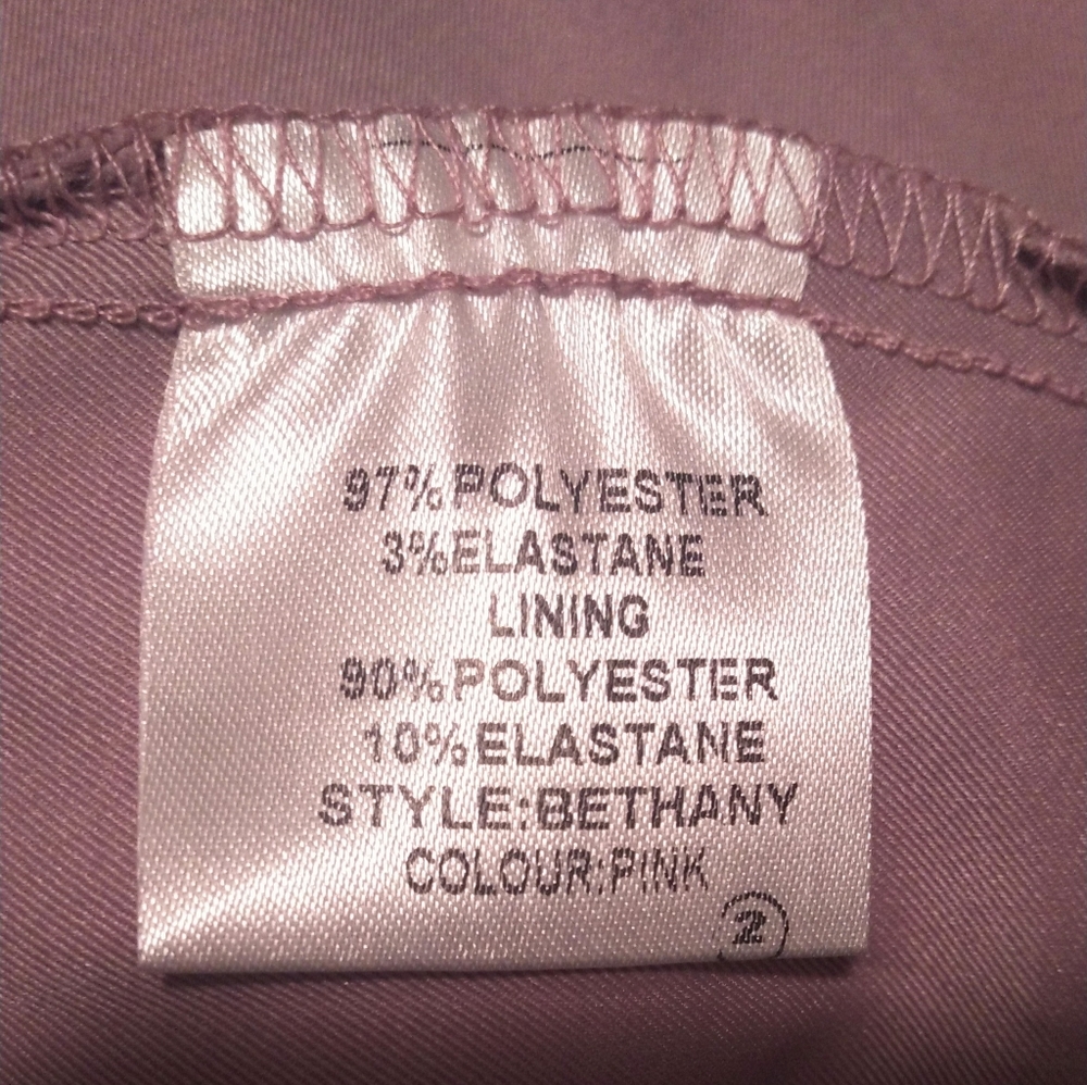 Lindy Bop Women's 10 Plum/Purple  “Bethany" Dress Short Sleeve New - Picture 9 of 10